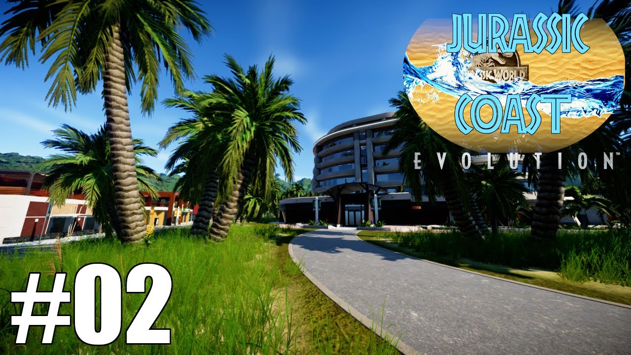 HOTEL SANCTUARY AREA! Jurassic Coast 02 Jurassic World Evolution