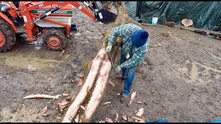 Off Grid Earthbag Workshop Part 14 Roof Support