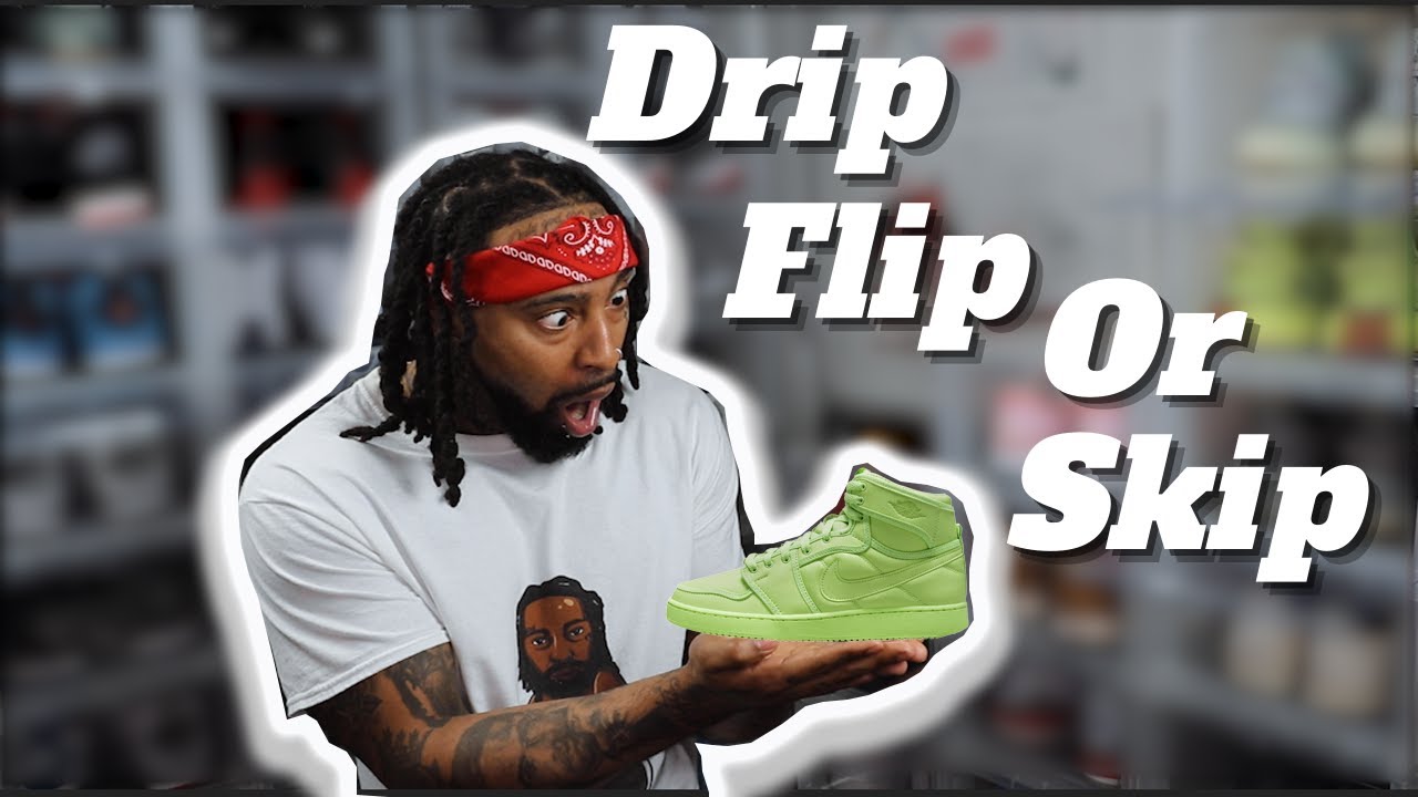 Air Jordan 1 Retro AJKO Billie Eilish Ghost Green | Drip Flip Skip 