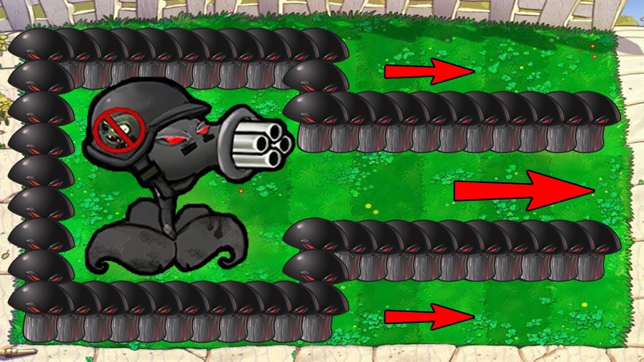 Doom Gatling vs 999 Giga Gargantuar vs Dr.Zomboss - Plants vs Zombies ...