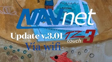 Actualización TZT3 software versión v.3.01 vía wifi. Update Furuno TZT3.