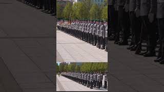 Wachbataillon begrusst Minister Pistorius  im BMVG - 22.04.26
