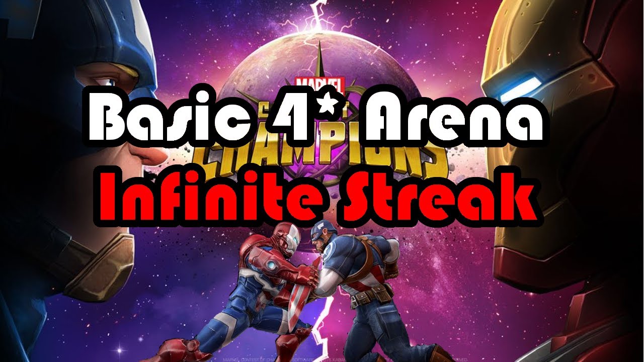 BASIC 4 Star Arena Infinite Streak Guide | Marvel Contest of Champions