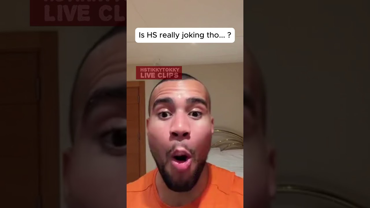 Is HS really joking tho? 