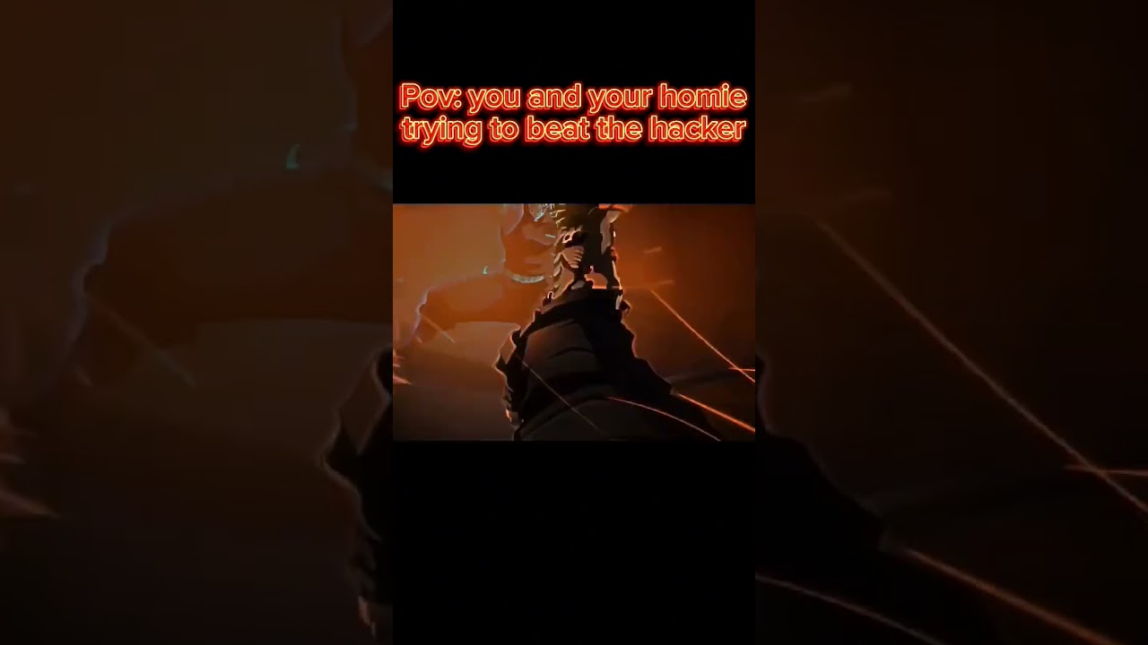 pov: fighting a hacker 