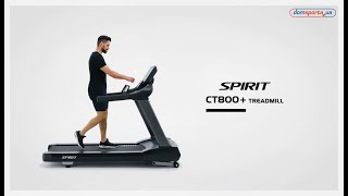 Видео о Беговая дорожка Spirit CT800+