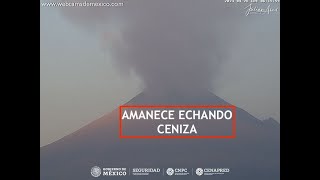 ? POPOCATÉPETL | ¡Con penacho de ceniza El Volcán EnVivo