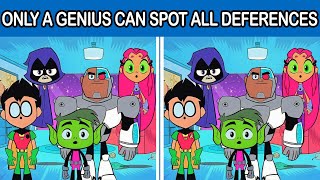 Spot the differences Teen Titans Go screenshot 1