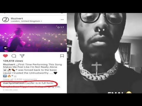 beautycon Lil Uzi Vert aka Lucifer Says His Fans Are Going to H3ll~It's too late now!😩👹