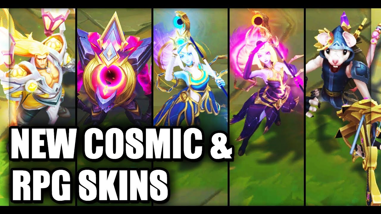 ultimate elementalist lux vs legendary dark cosmic cosmic lux skins comparison league of legends youtube