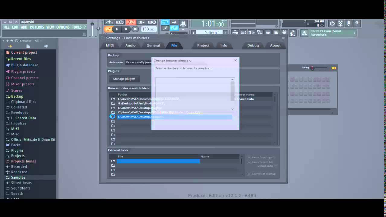 How to import Samples into FL Studio 12 HD - YouTube