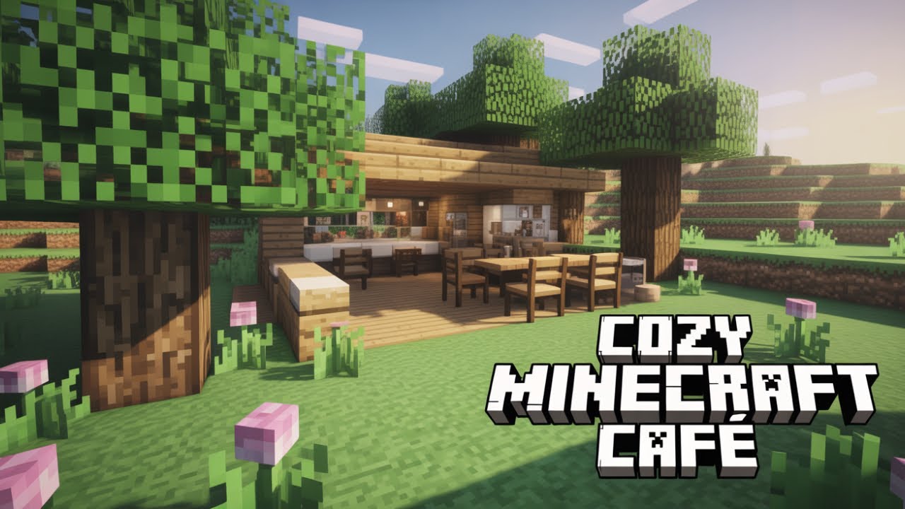 Create Your DREAM Minecraft Café in Minutes with a Cozy BUILD! - YouTube