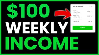 Generate $100 EVERY Week - AMZN Options Strategy