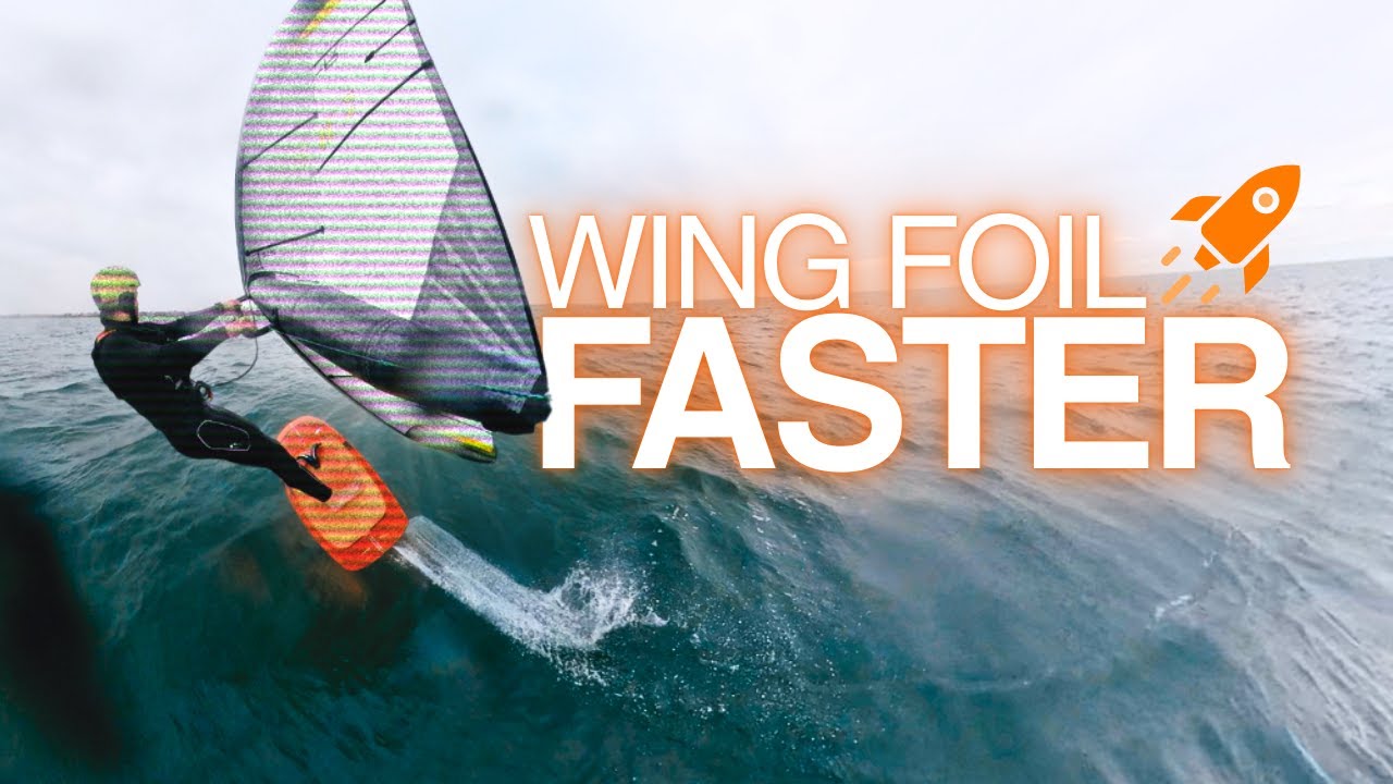 Fast Wing Foiling | How to Improve Top Speed & Average Speed