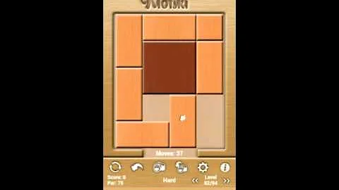 Klotski Hard Level 82/94 par solution