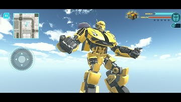 flying police robot game | new robot gamenew robot car game robot car game new update