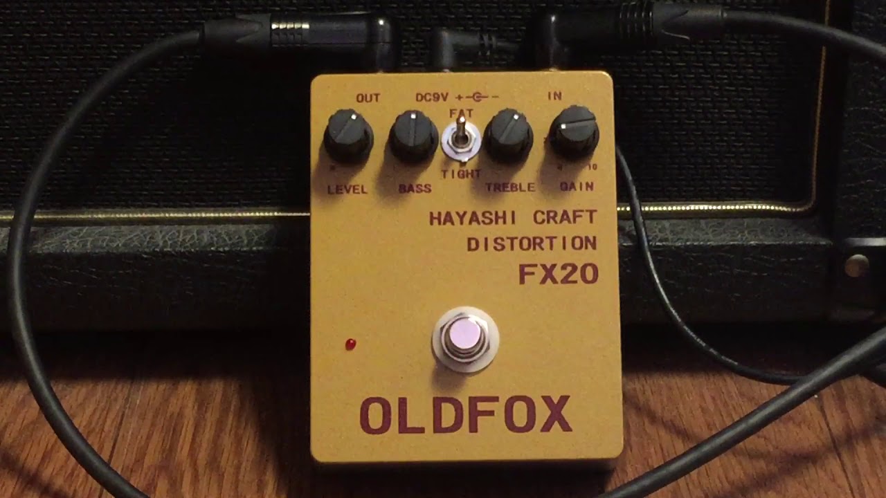 【激レア】HAYASHI CRAFT FX20 OLD FOX Marshall HAYASHI CRAFT / FX20 OLDFOX - YouTube