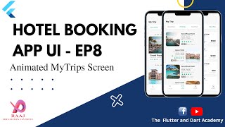 Flutter Hotel Booking UI - Book your Stay At A New Hotel - Ep8