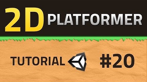 20. How to make a 2D Platformer - ENEMY ATTACK - Unity Tutorial