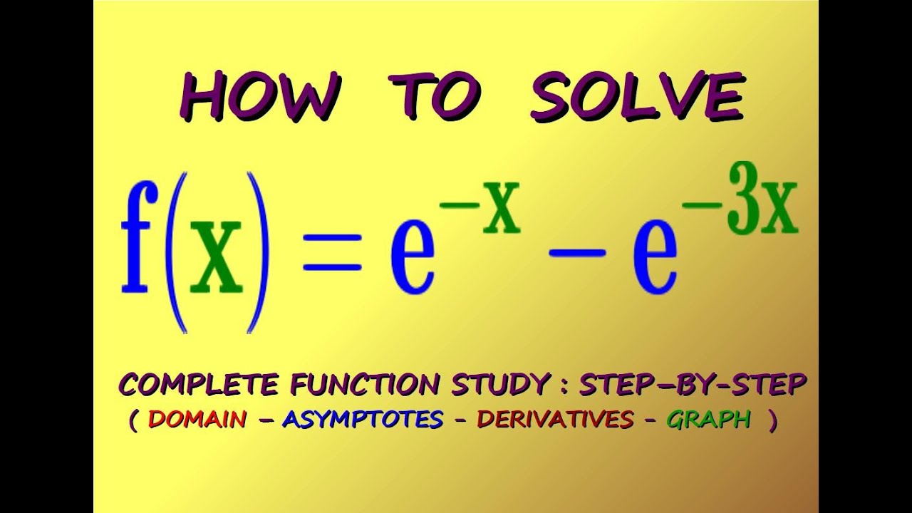 [ MATH OLYMPIAD - ANALYSIS ]  COMPLETE FUNCTION STUDY = DOMAIN - ASYMPTOTES - DERIVATIVES - GRAPH