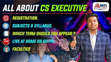 All About CS Executive | Complete Guidance Related To CS Executive | Mohit Agarwal | MEPL classes