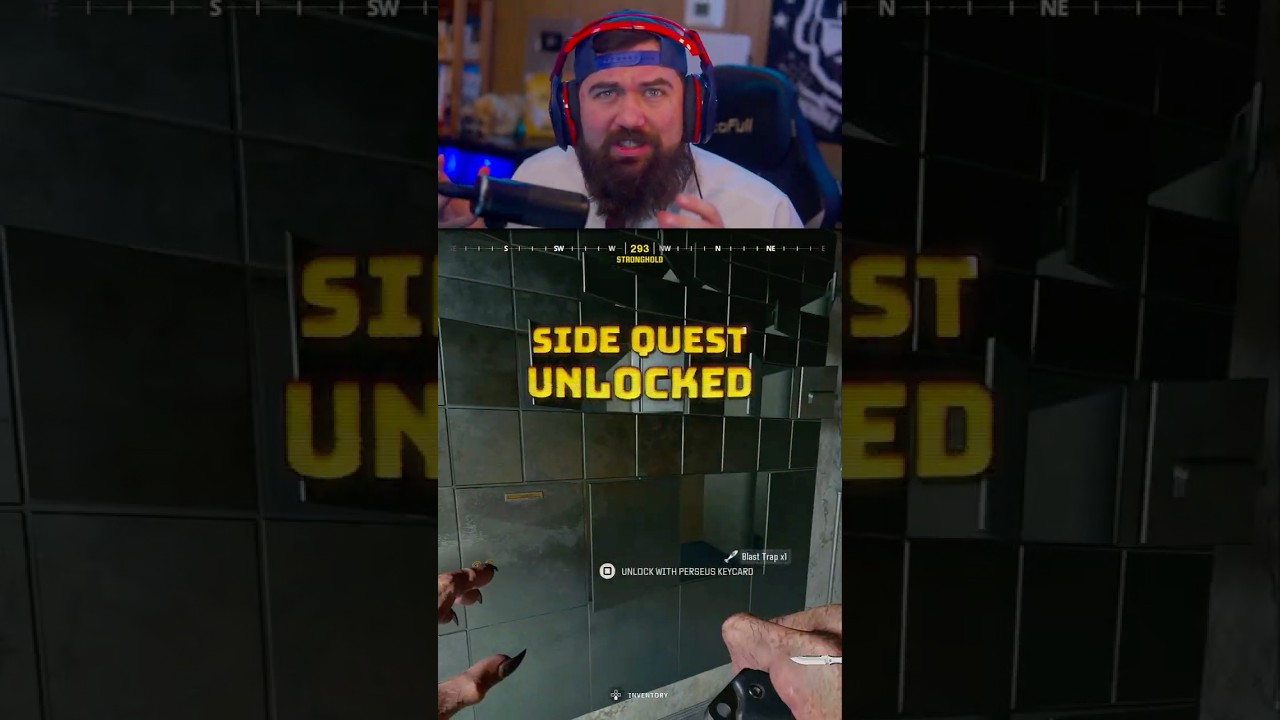 Completing a Side Quest in Warzone