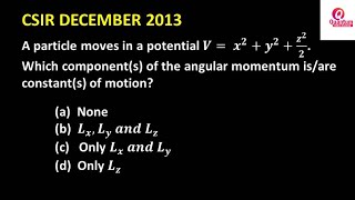 35. Cyclic Coordinates I CSIR I Classical Mechanics I Dr. Nagaraju Pendam