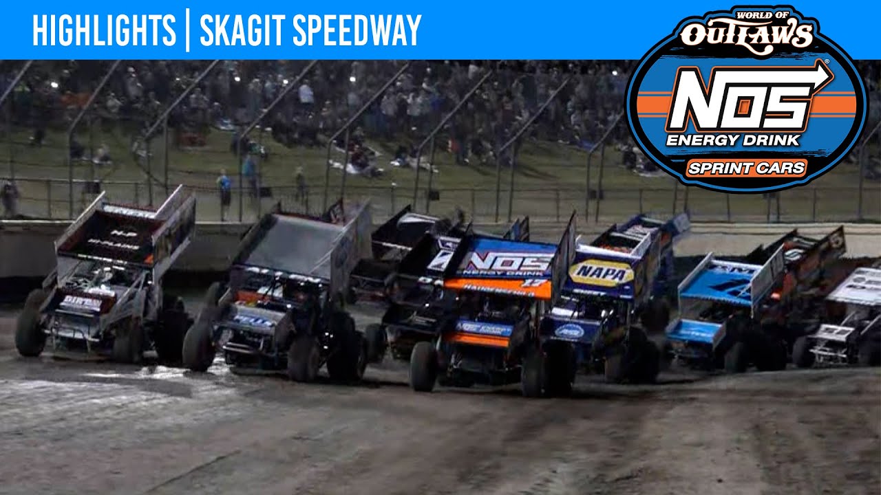 World of Outlaws NOS Energy Drink Sprint Cars, Skagit Speedway