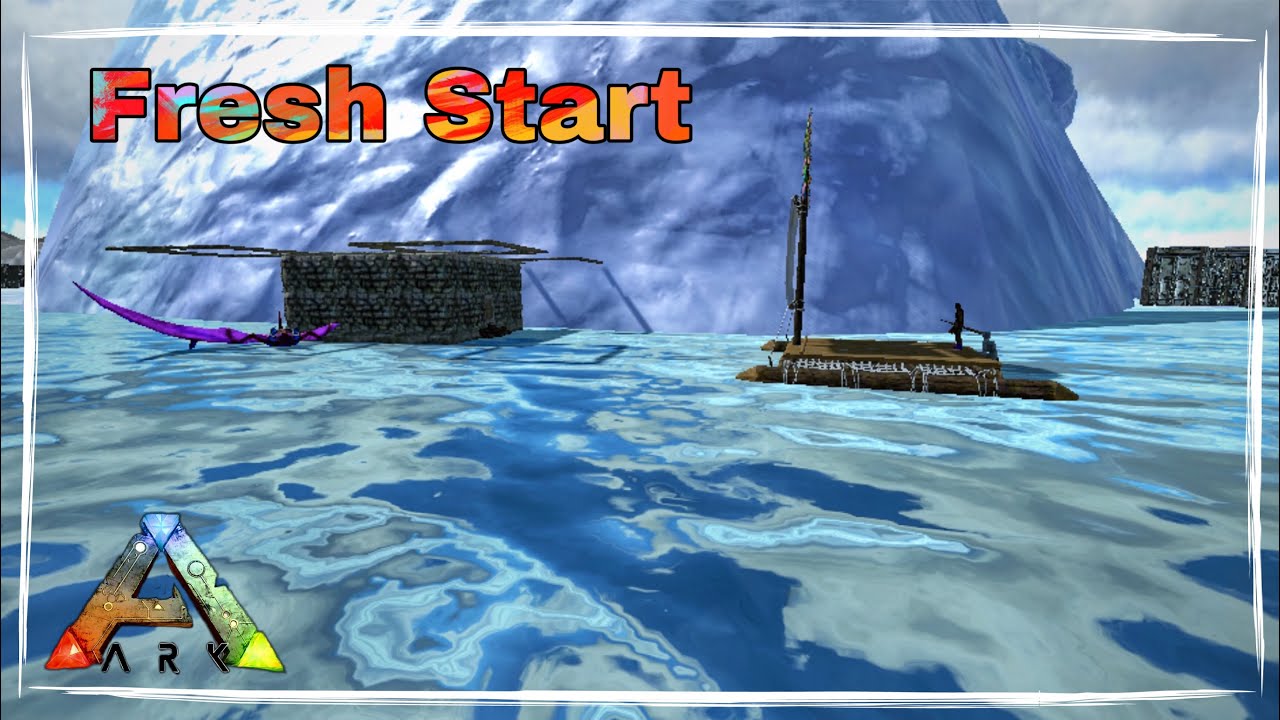 Ark Mobile - Fresh Start Solo Raiding Raft and Taming Pt - YouTube