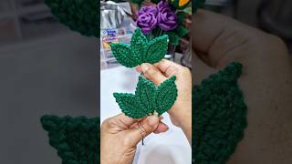 Como Hacer HOJAS 🍃 a Crochet paso a paso #crochet