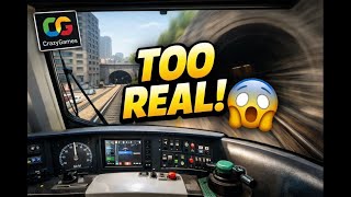 This CrazyGames Train Simulator Feels TOO Real 😱🚆 screenshot 4