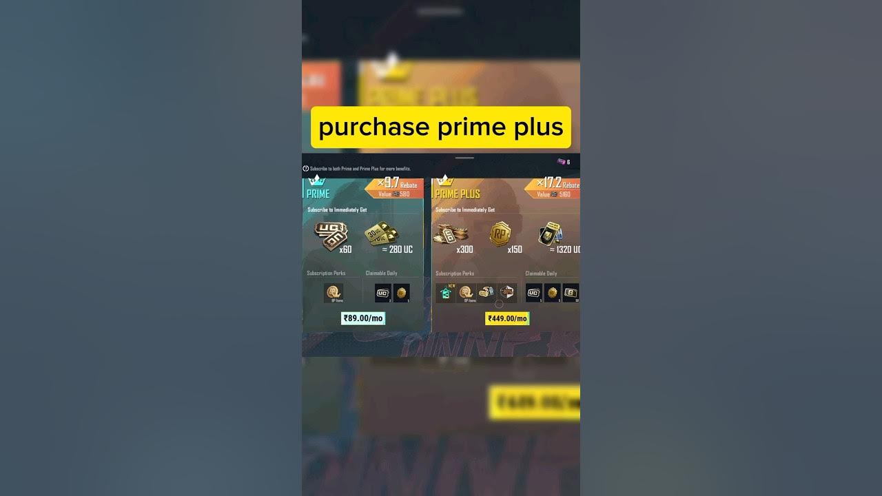 Purchase Prime plus #bgmi #pubgmobile #trick #viralvideo ππ― Purchase Prime plus #bgmi #pubgmobile #trick #viralvideo ππ―
