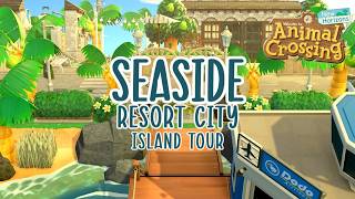 MY ANIMAL CROSSING SEASIDE RESORT CITY ISLAND TOUR