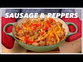 Sausage And Peppers Recipe  Glen And Friends Cooking