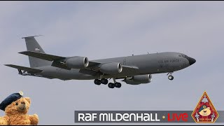 LIVE US AIR FORCE HEAVYWEIGHTS KC-135 & MC-130J 100TH AIR REFUELLING WING• RAF MILDENHALL 15.05.24