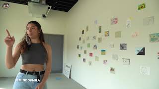 Visit to Reach Studios: Mila Lynn (shot by @__klarity)