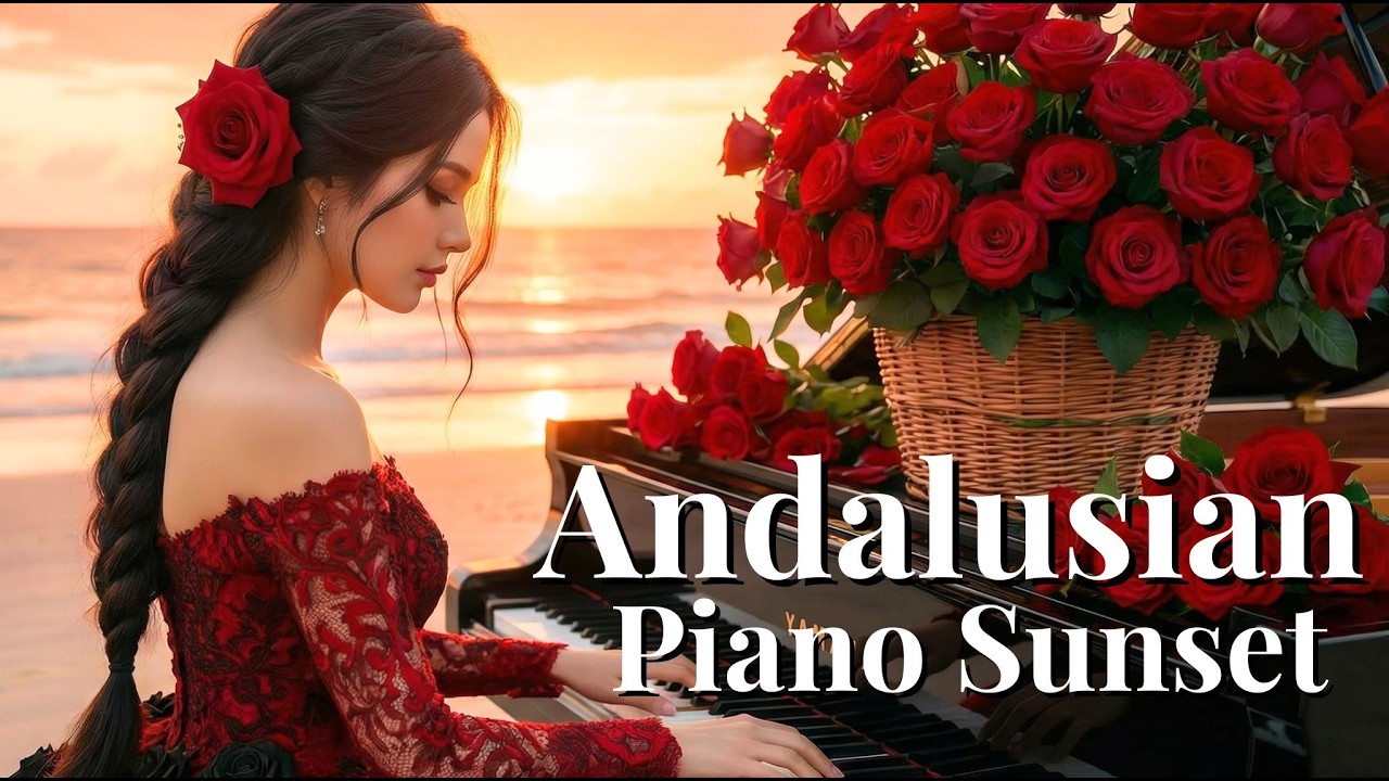 Relaxing Mediterranean Music | Spanish Guitar & Piano at Andalusian Sunset