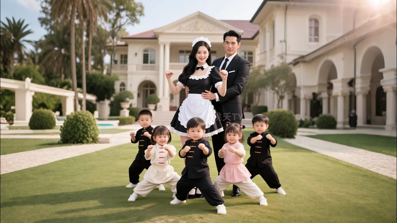 Золушка родила сразу пятерых детей, все они гении, генеральный директор в восторге!