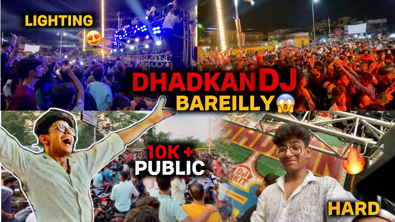 Dj Dhadkan🔊Meerut Ne Bareilly😱Ka System HangKar Diya🤯 | DAY & Night Road Show🔥In Bareilly 2024❤️‍🔥
