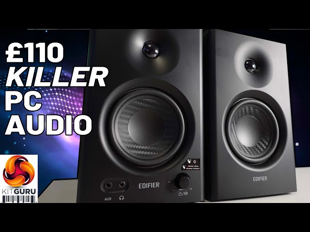 Edifier MR4 2.0 Reference Monitor Speakers - YouTube