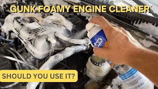 GUNK Foamy Engine Bay Cleaner. Complete Preparation. Use and Product Review. Does It Work?
