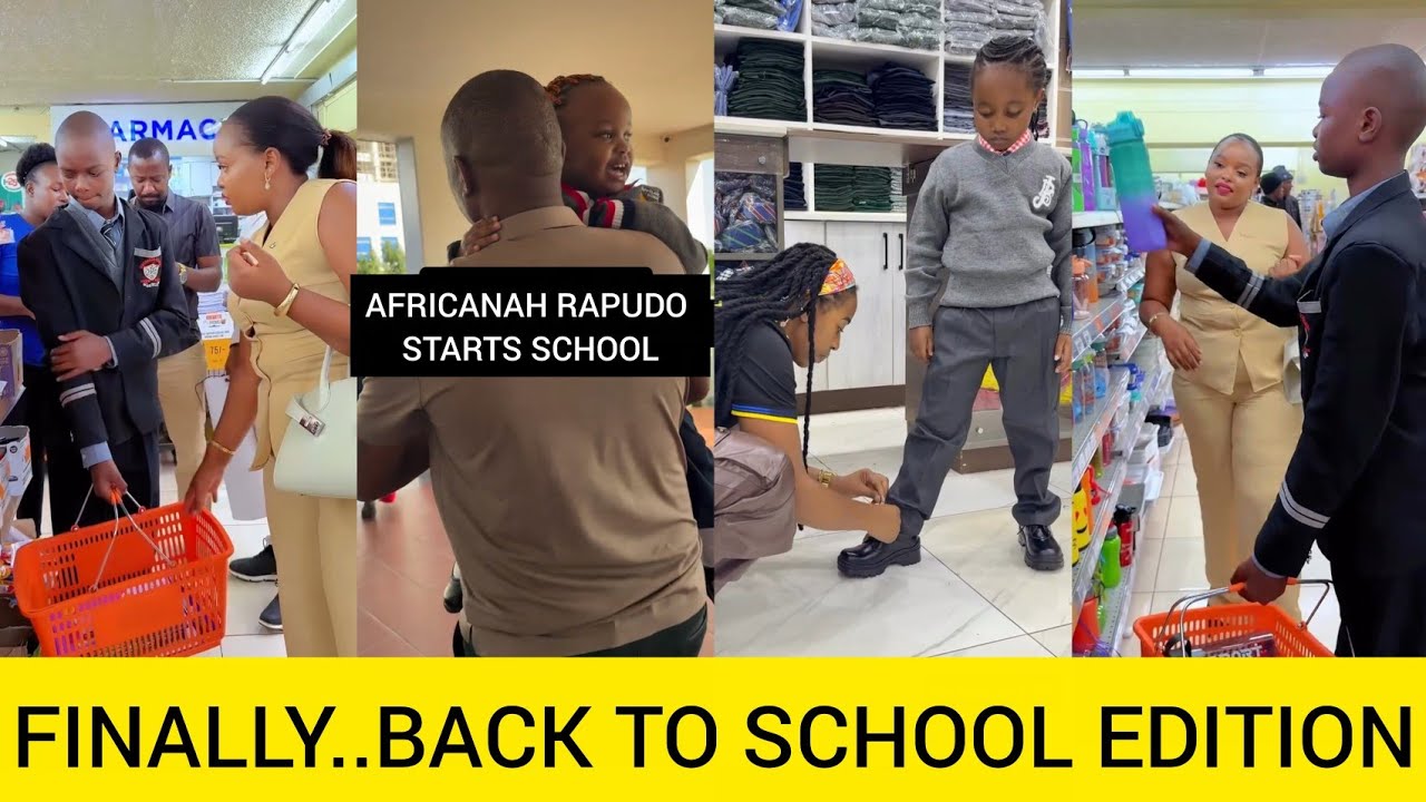 Трогательные моменты возвращения детей знаменитостей в школу | Диана Бахати | The Wajesus | Africana