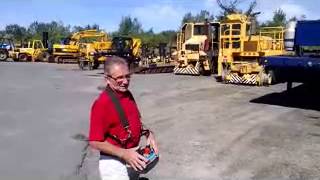 Trackmobile 4250 remote control demo from www.railmover.com