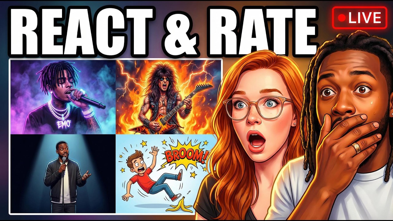 REACT & RATE: You Choose, We Judge It LIVE! 🔴