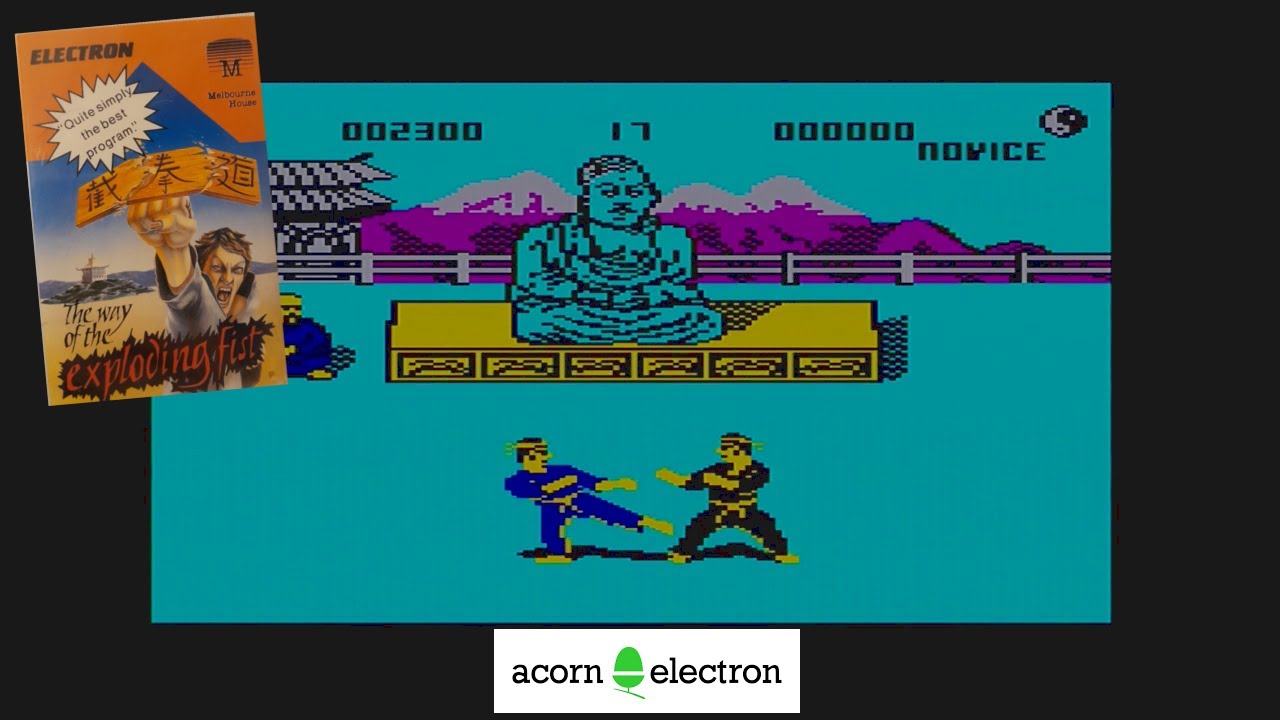 Acorn Electron Way of the Exploding Fist YouTube