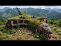 Abandoned Private Jet Transformation into a Luxury Mansion l Interior Design Concept