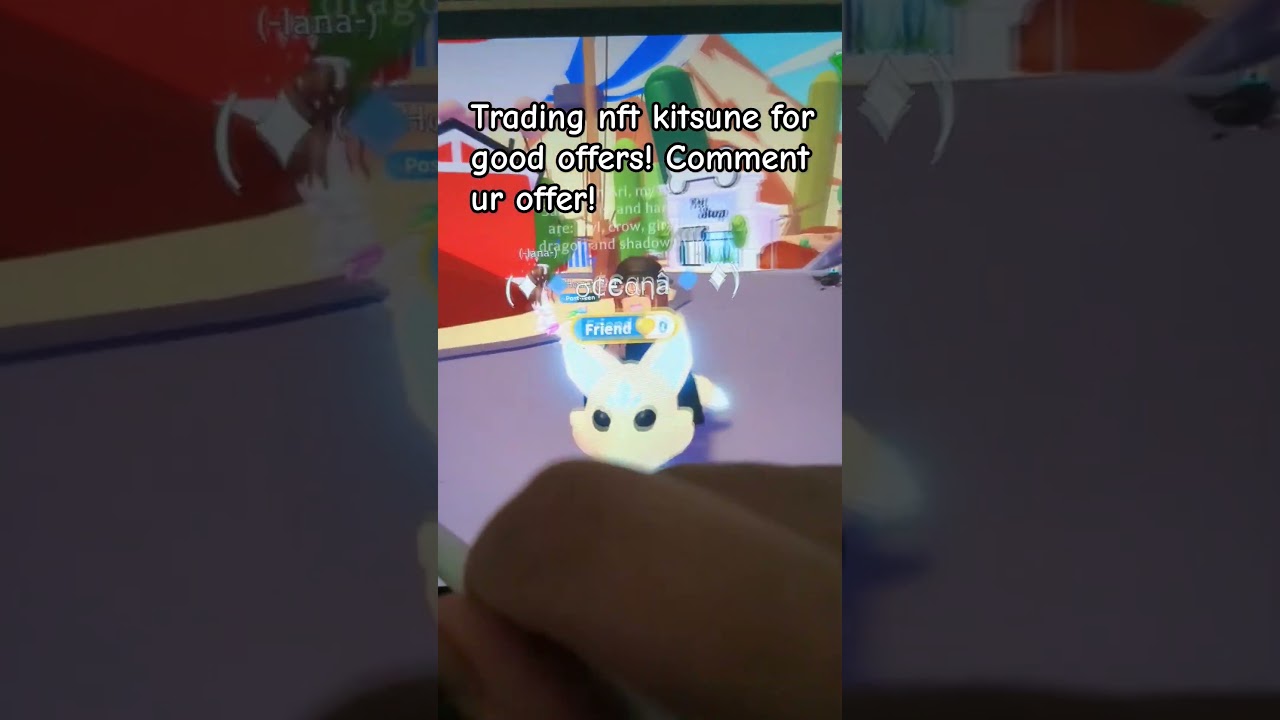 NFT KITSUNE!!!⭐ #roblox #viral #adoptme #youtube #youtubeshorts #trends #trending #fyp