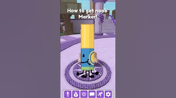 How to get noob marker in find the markers! #viral #trend #trending #roblox #noob #findthemarkers