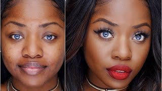 Information FULL COVERAGE Drugstore Holiday Makeup Tutorial 💋 Update