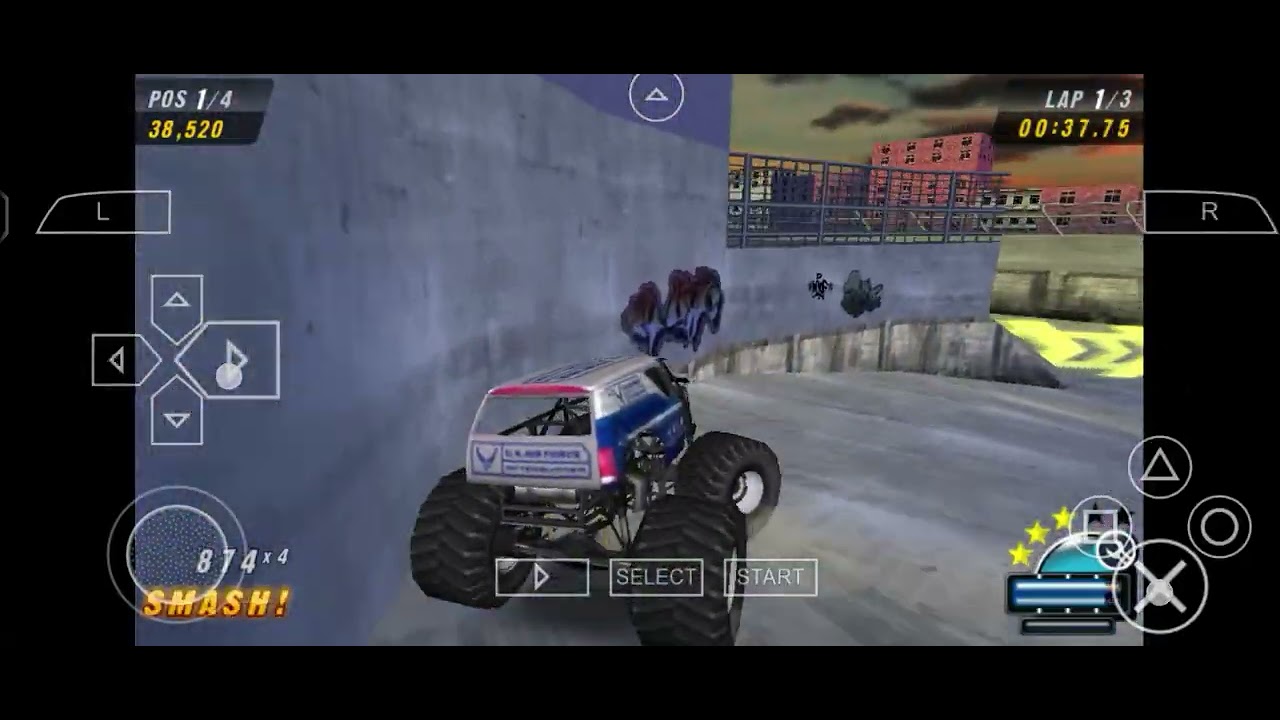 Monster Jam Urban Assault: US Air Force Afterburner (Sunset Smash)